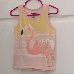 Flamingo Summer Tank Top